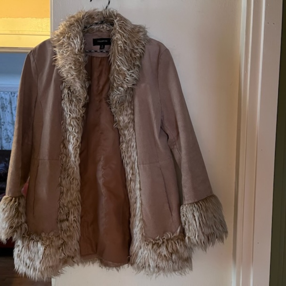 Genuine Leather Colebrook Penny Lane Coat Afghan Style 1970's